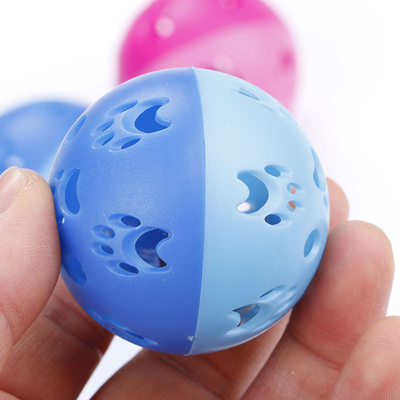 Pet cat toy hollow ball pet plastic ball