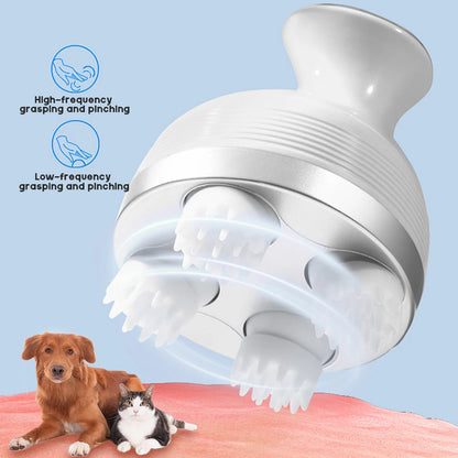 Dog Electric Head Massager Per Grooming Health Care