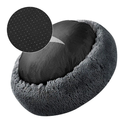 Pet Bed Donut Plush Bed for Dogs/cats washable