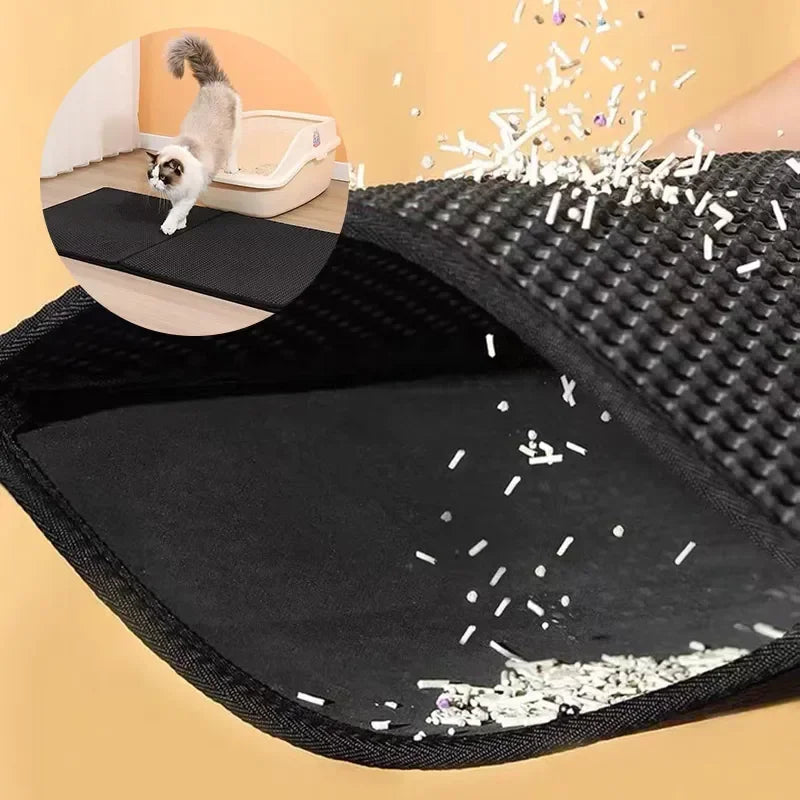 Cat Litter Mat Eva-eco Friendly Double Layer