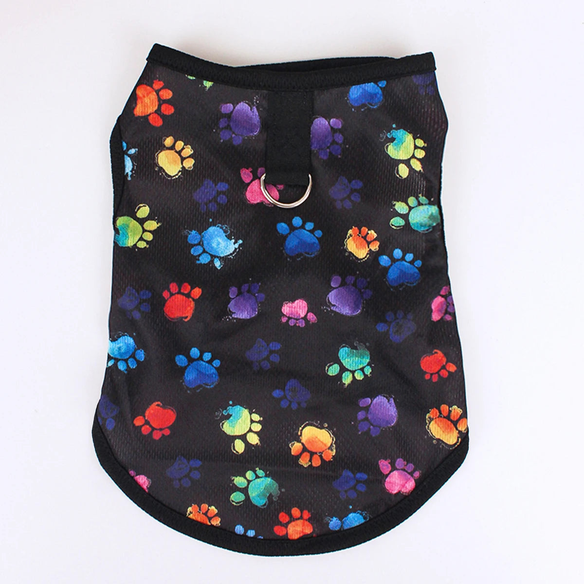 Summer Dog Vest Cute footprint print Breathable Thin T-Shirt for Small Medium Dog Fashion Chihuahua Yorkshire Vest Pet Clothes