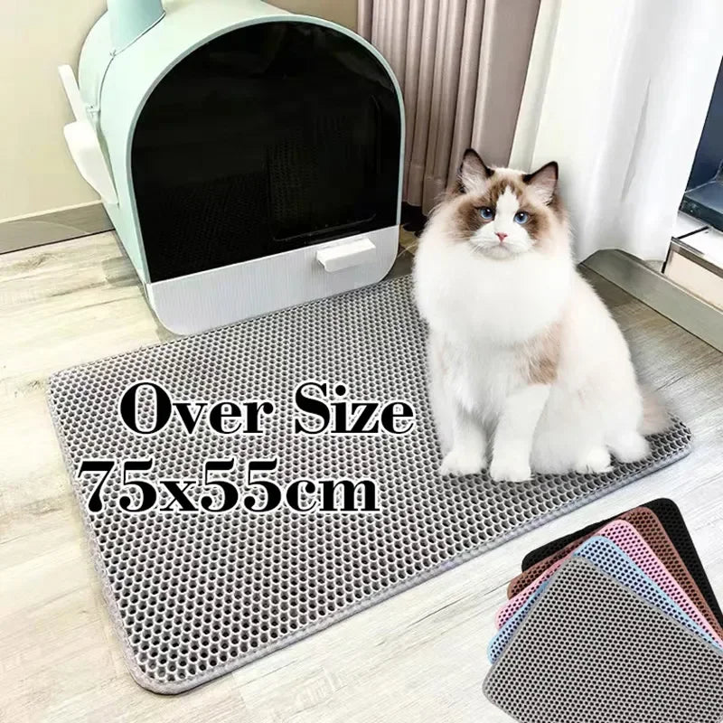 Cat Litter Mat Eva-eco Friendly Double Layer