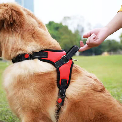 Saddle Dog Harness Reflective Adjustable Pet Harness