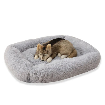 Pet Bed Super Soft Washable Long Plush