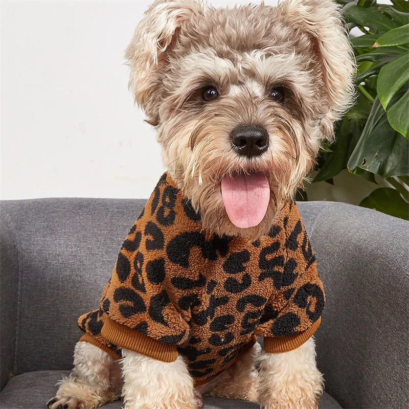 National Style Puppy Dog Hoodie Sweater Winter Warm Pet Clothes for Small Dogs Schnauzer Poodle Pug Pullovers mascotas Clothing