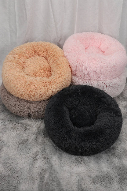 Pet Bed Donut Plush Bed for Dogs/cats washable