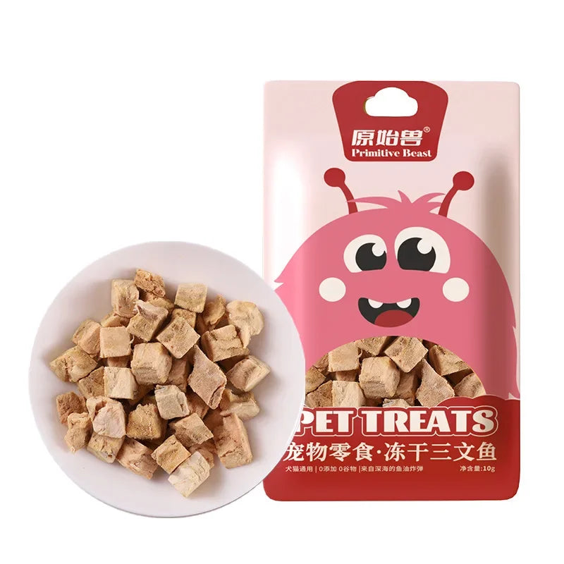 Cat Snacks Pet Freeze-dried Chicken Cat Treats Granule Rich in Nutrition High Protein