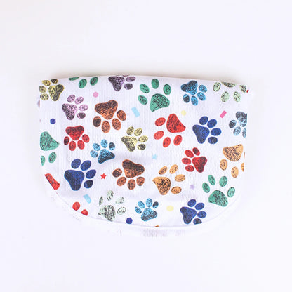 Summer Dog Vest Cute footprint print Breathable Thin T-Shirt for Small Medium Dog Fashion Chihuahua Yorkshire Vest Pet Clothes