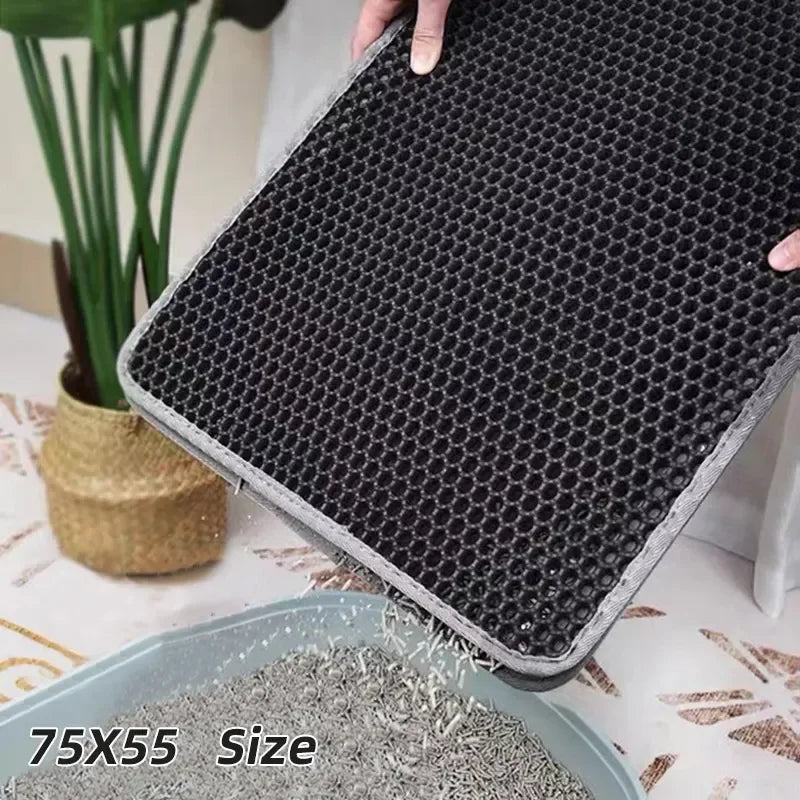 Cat Litter Mat Eva-eco Friendly Double Layer